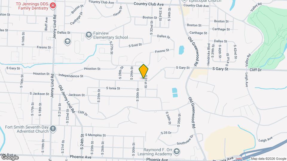 3019 Independence St Map and Location Details