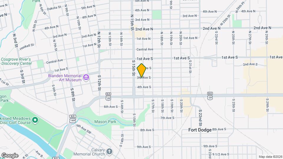 1527 3rd Ave S Map and Location Details
