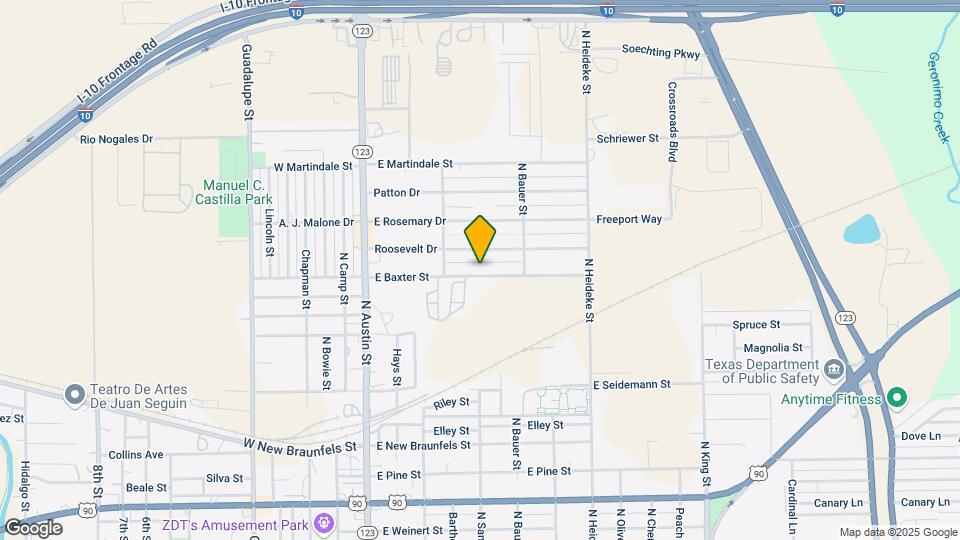 528 E Baxter St Map and Location Details