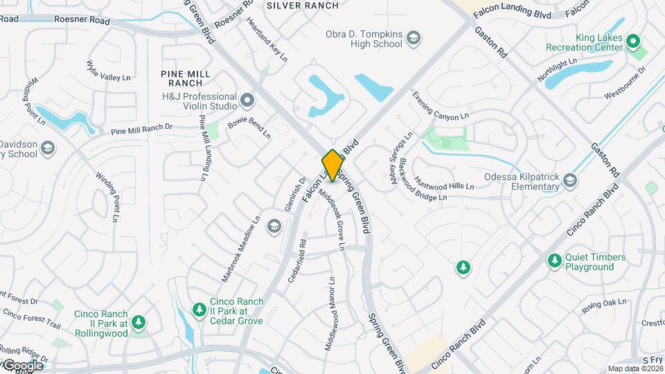 4311 Red Oak Grove Ct Map and Location Details