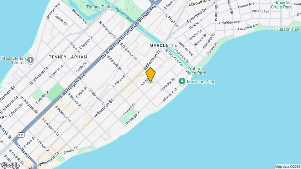 1336 Spaight St Mapa y Detalles de la Ubicación