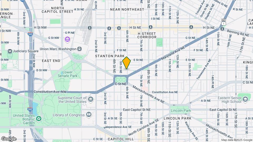 320 6th St NE Map and Location Details