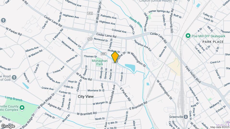 300 Smythe St Mapa y Detalles de la Ubicación