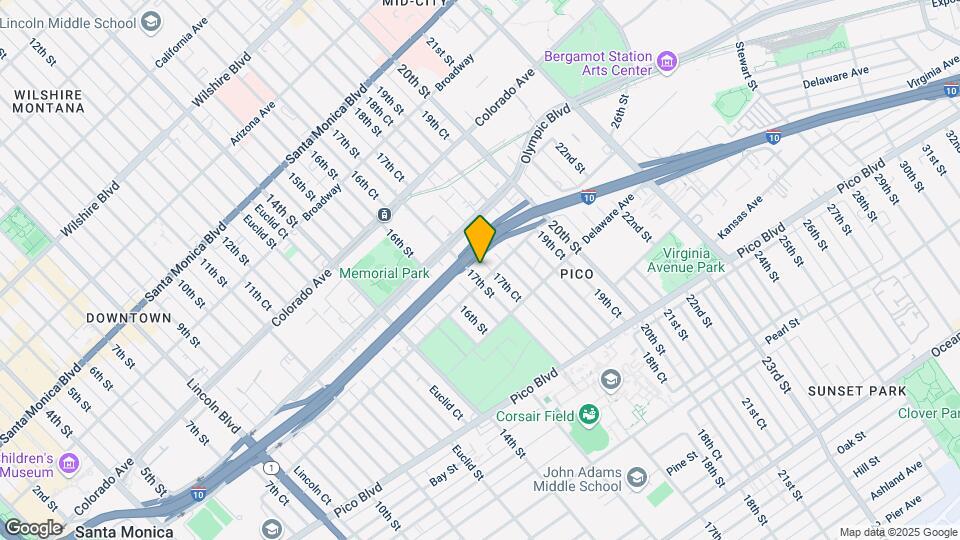 1753 17th St Map and Location Details