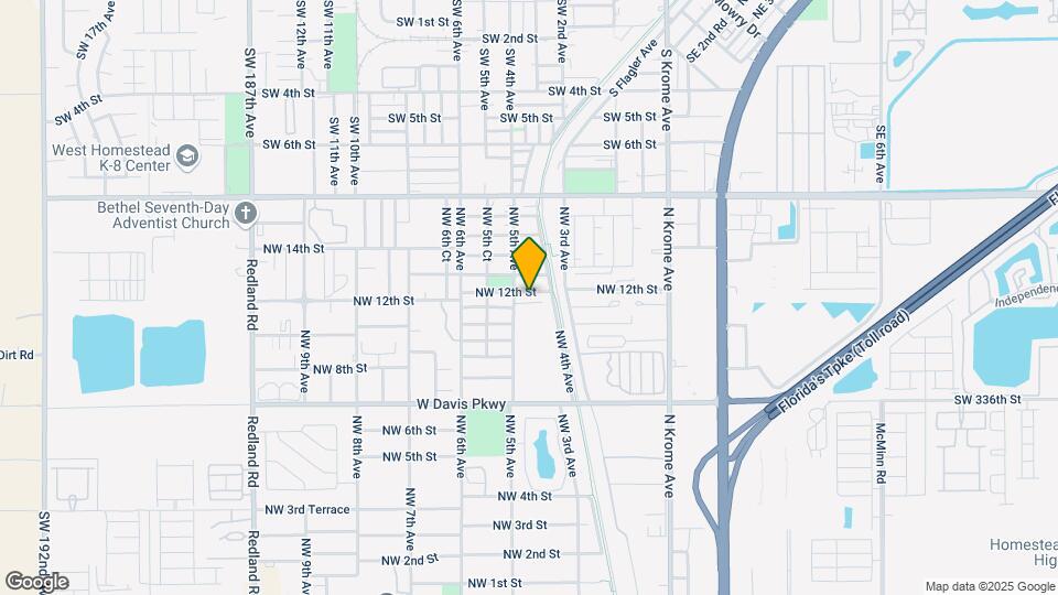 441 NW 12th St Mapa y Detalles de la Ubicación