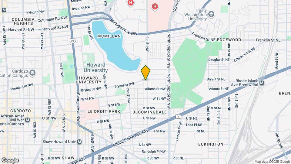2326 1st St NW Map and Location Details