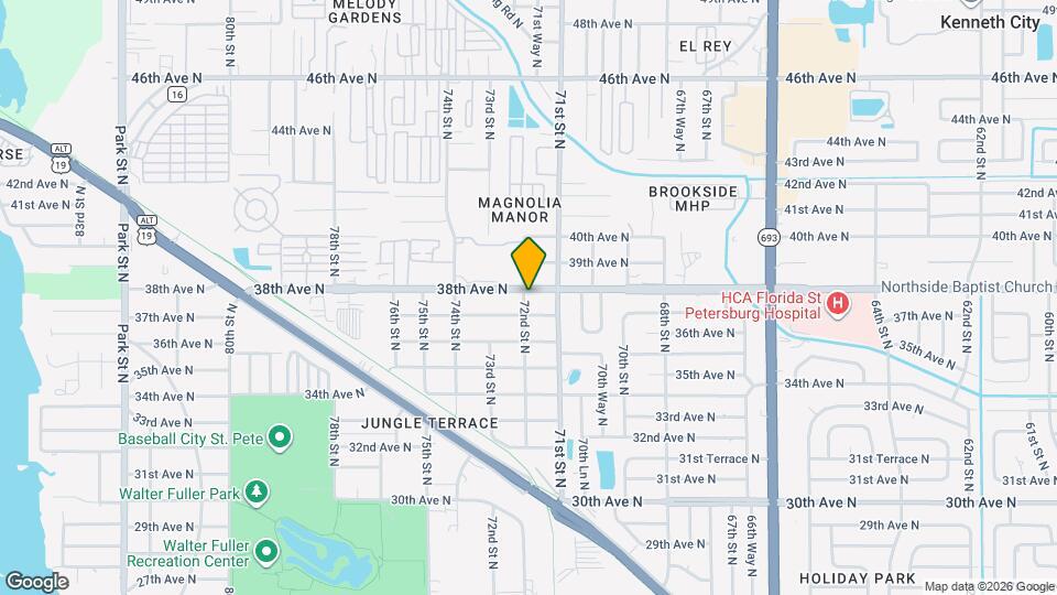 3791 72nd St N Map and Location Details