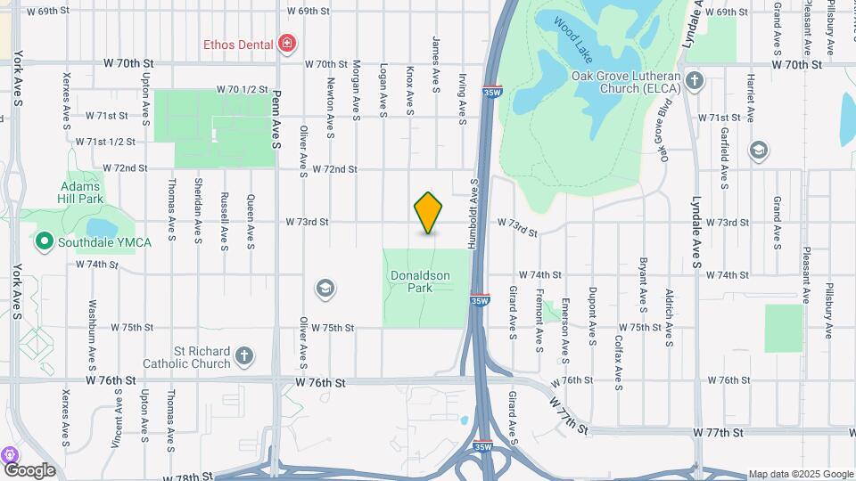 7314 James Ave S Mapa y Detalles de la Ubicación