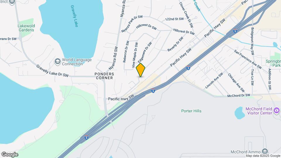 12827 Glenwood Ave SW Map and Location Details