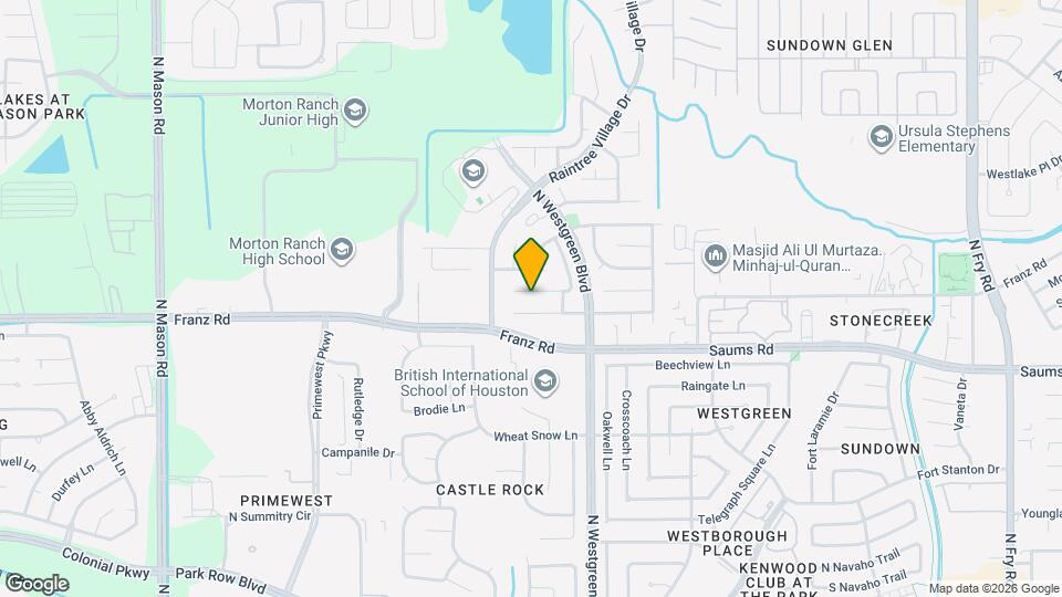 20423 White Poplar Dr Map and Location Details