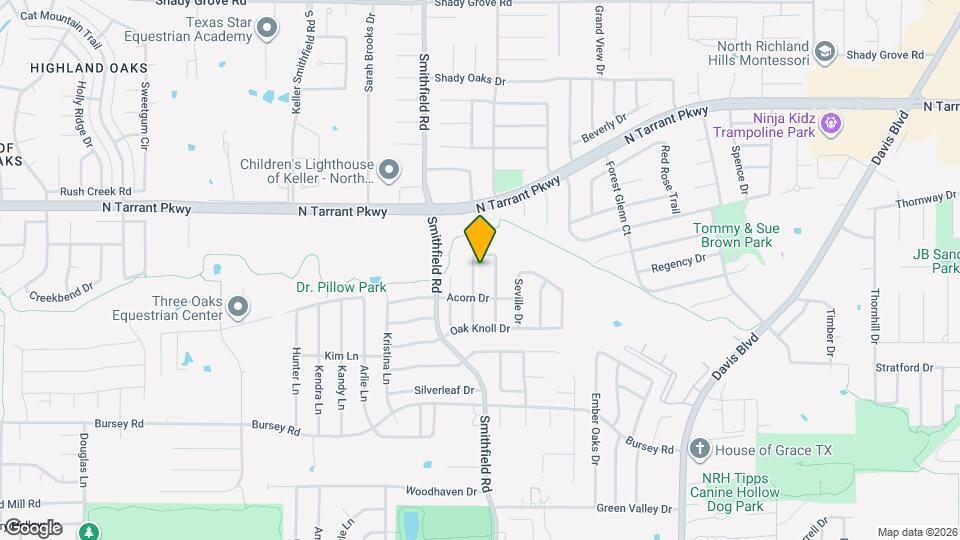 8116 Canyon Oak Dr Map and Location Details