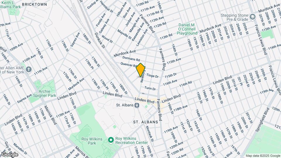 115-72 Newburg St Map and Location Details