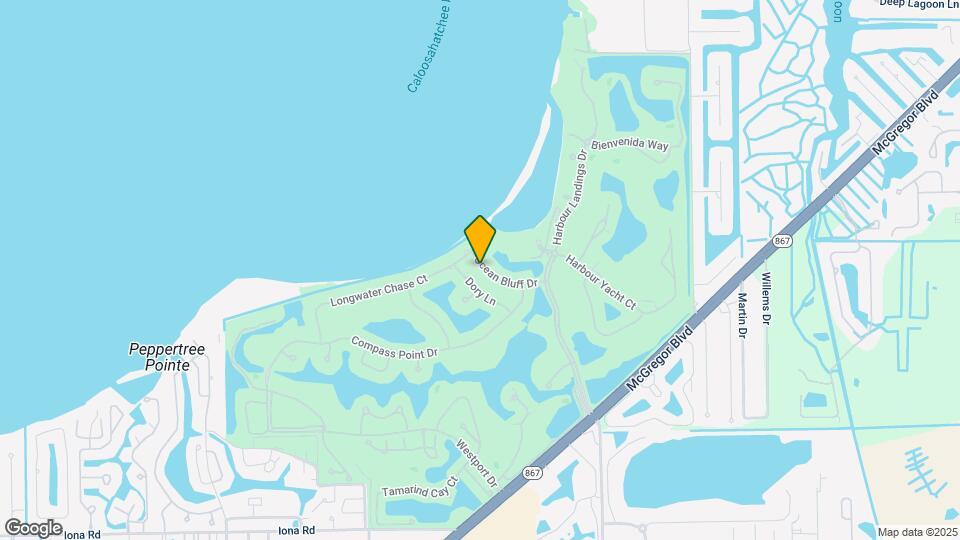 14520 Ocean Bluff Dr Mapa y Detalles de la Ubicación