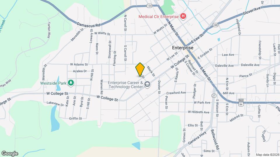 602 W Lee St Map and Location Details