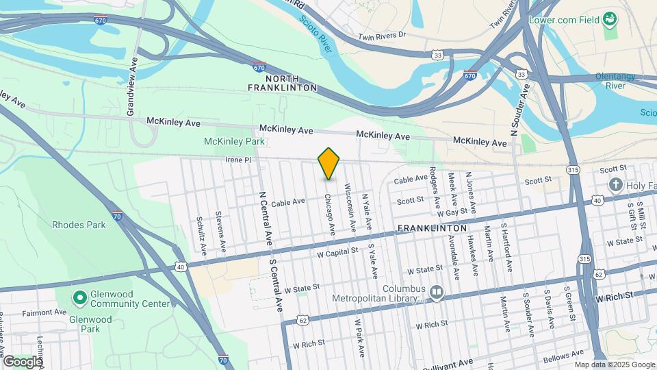 130 Chicago Ave Map and Location Details