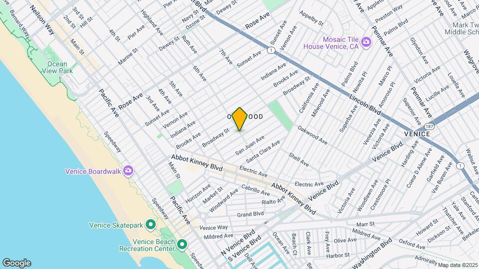 1053 6th Ave, Unit 1 Map and Location Details