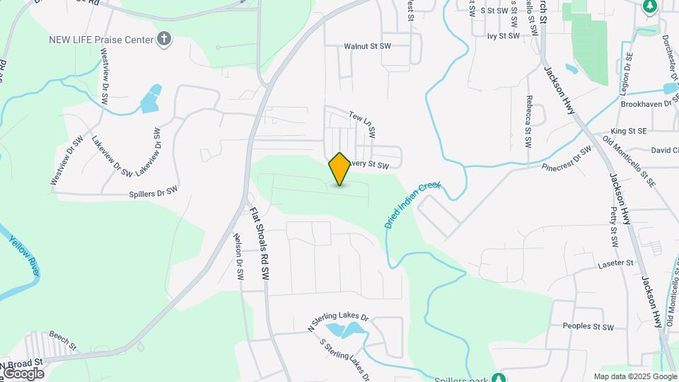 7625 Saffron Ave Map and Location Details