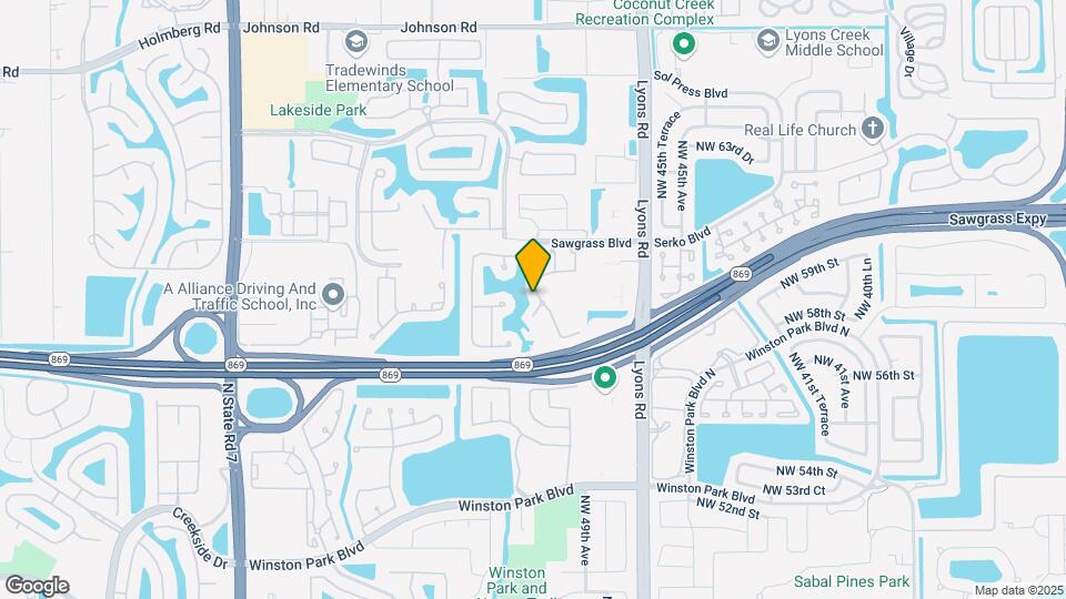 5809 NW 48th Ave Map and Location Details