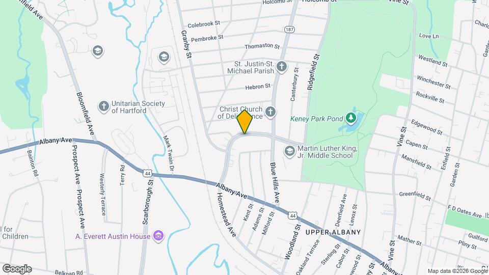 104 Westbourne Pkwy Map and Location Details