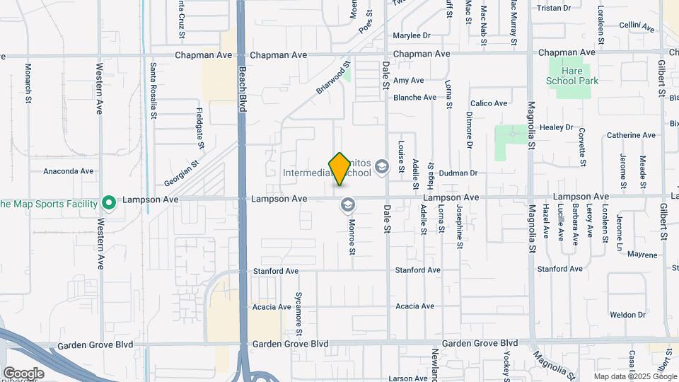 8331 Lampson Ave Map and Location Details