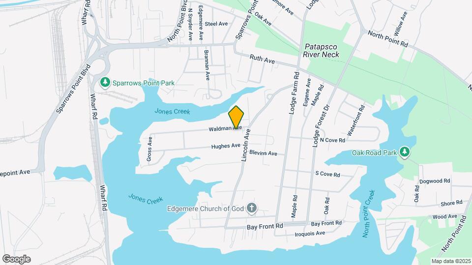 7351 Waldman Ave Map and Location Details