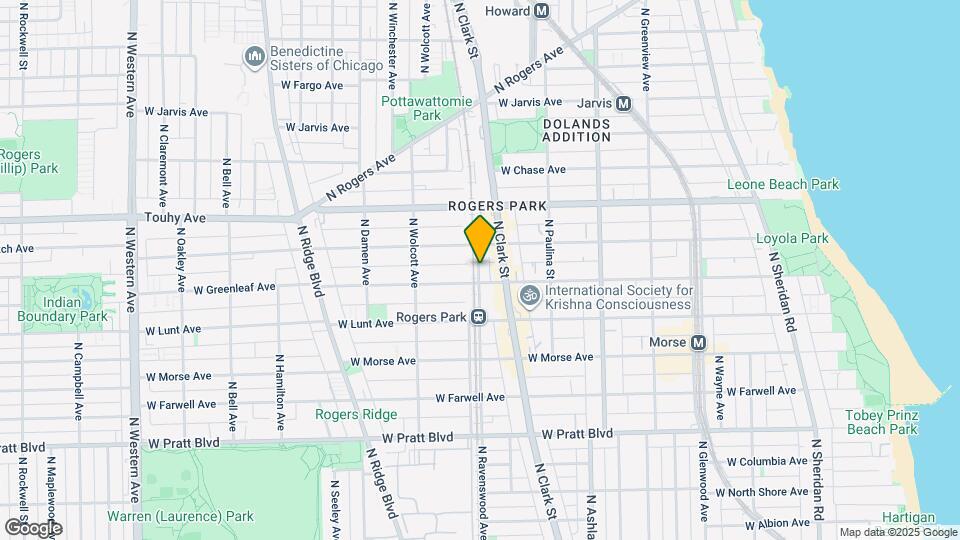 7057 N Ravenswood Ave Map and Location Details