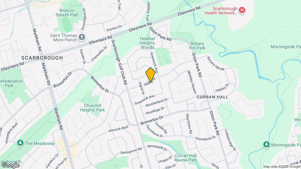 55 Slan Ave Map and Location Details