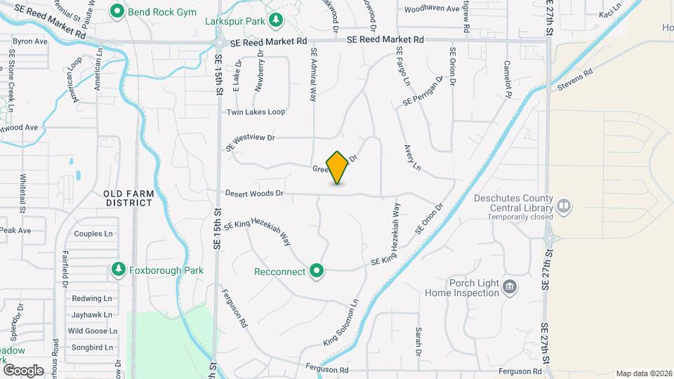 20944 Desert Woods Dr Map and Location Details