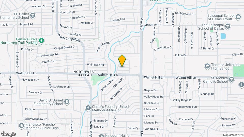 3629 Rickshaw Dr Map and Location Details