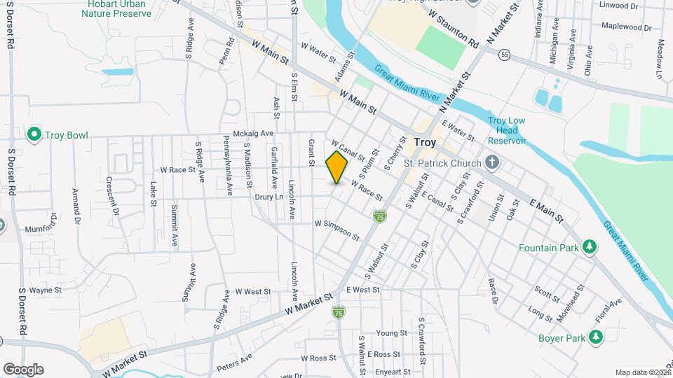 321 S Short St Map and Location Details