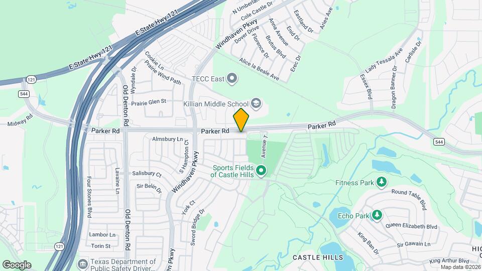 2533 Windsor Castle Way Map and Location Details