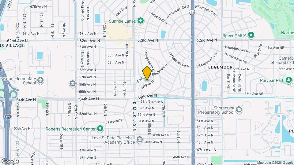 5566 Kelly Dr N Map and Location Details