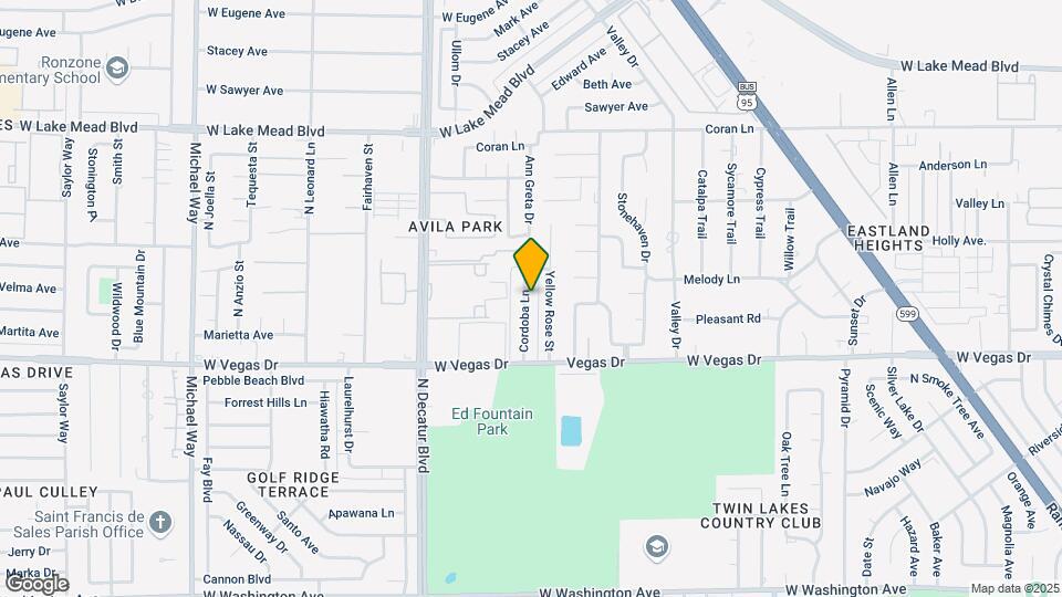 1708 Cordoba Ln Mapa y Detalles de la Ubicación
