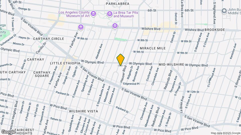 1016 Masselin Ave Map and Location Details