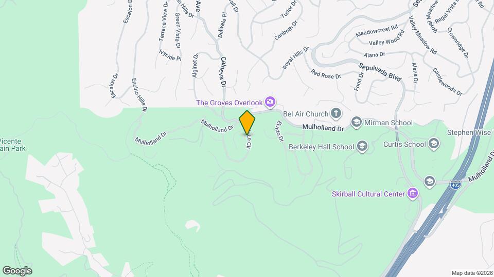 16541 Park Ln Cir Map and Location Details