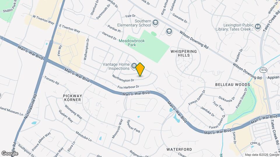 3966 Northampton Dr Map and Location Details