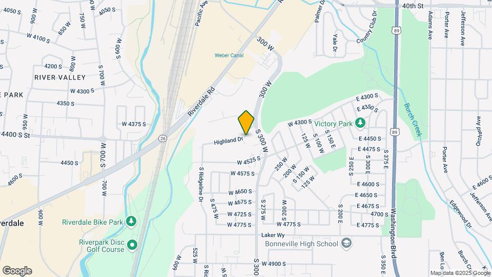 337 Highland Dr Map and Location Details