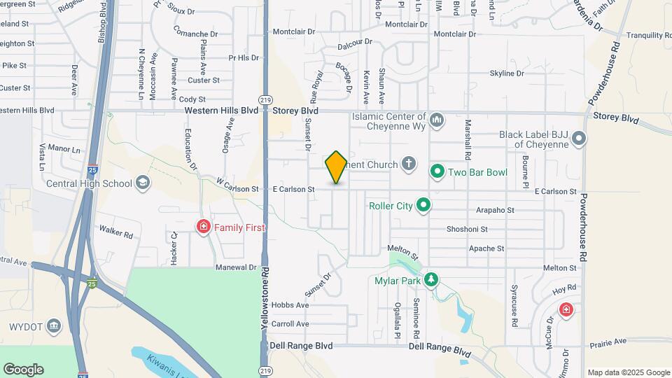 242 E Carlson St Map and Location Details