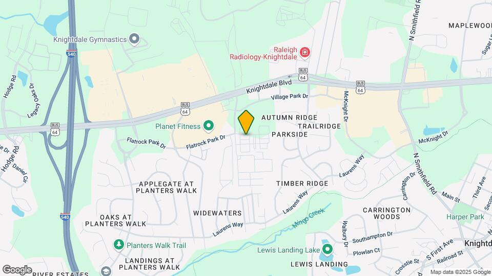 7907 Flatrock Park Dr Map and Location Details