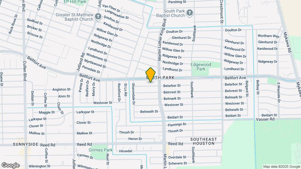 5647 Belarbor St Map and Location Details