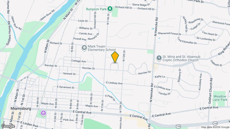 728 Loop St Map and Location Details