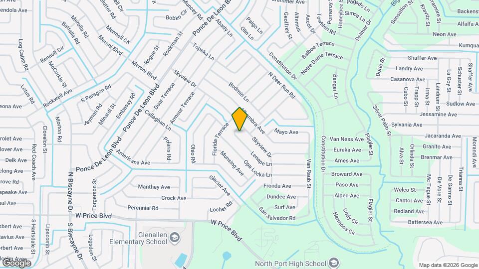 6338 Lenape Ln Mapa y Detalles de la Ubicación