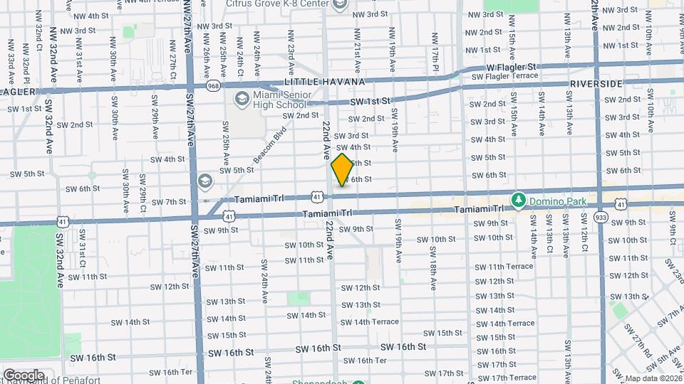 2145 SW 7th St Map and Location Details
