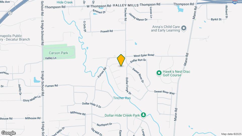 5508 Winship Ct Map and Location Details