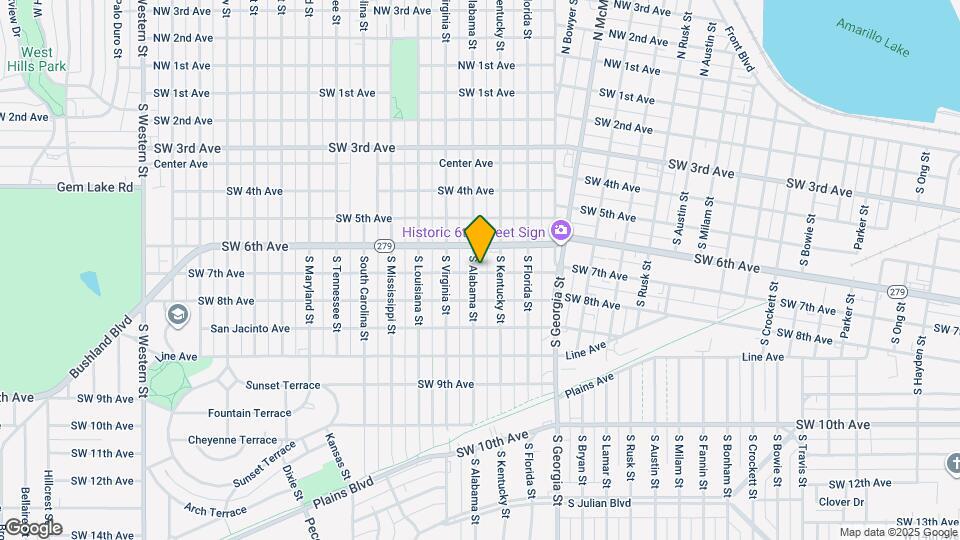 611 S Alabama St Mapa y Detalles de la Ubicación