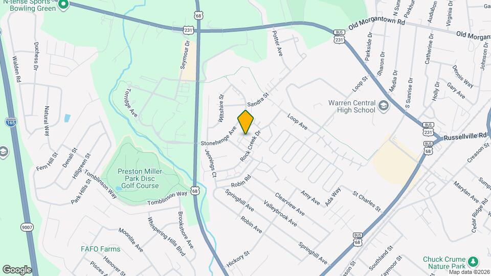 2043 Rockcreek Dr Map and Location Details