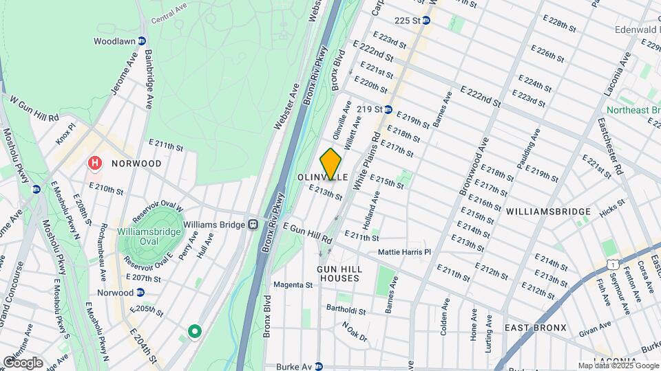 3611-3619 Willett Ave Map and Location Details