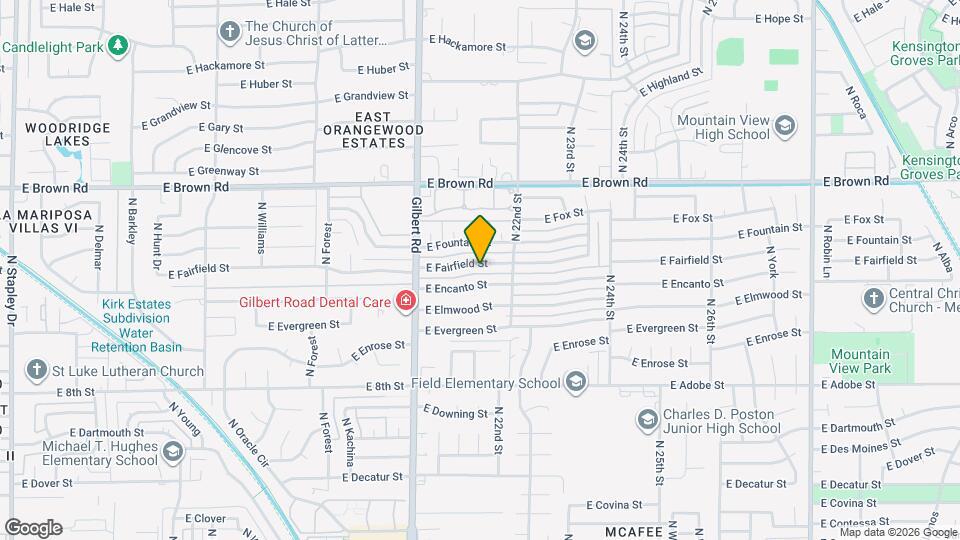 2115 E Fairfield St Map and Location Details