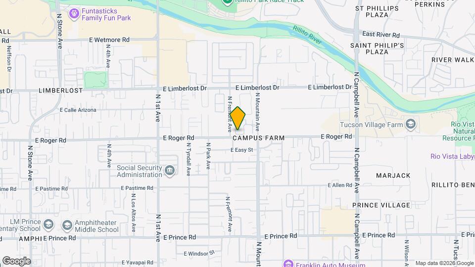 1257 E Weimer Cir Map and Location Details