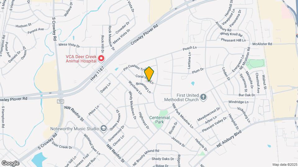 374 Coral Vine Ln Map and Location Details